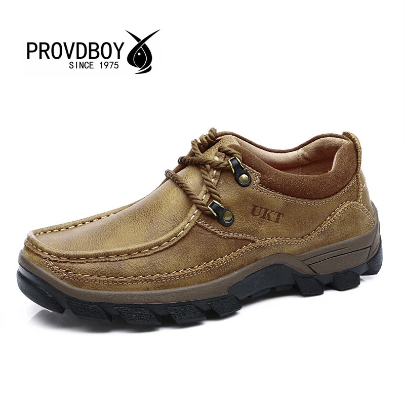 Prix pour 2017 Nouveau hommes chaussures de randonnée en plein air haute qualité vache véritable de randonnée en cuir hommes sport sneakers de pêche camping confortable chaussures Prix pour 2017 Nouveau hommes chaussures de randonnée en plein air haute qualité vache véritable de randonnée en cuir hommes sport sneakers de pêche camping confortable chaussures