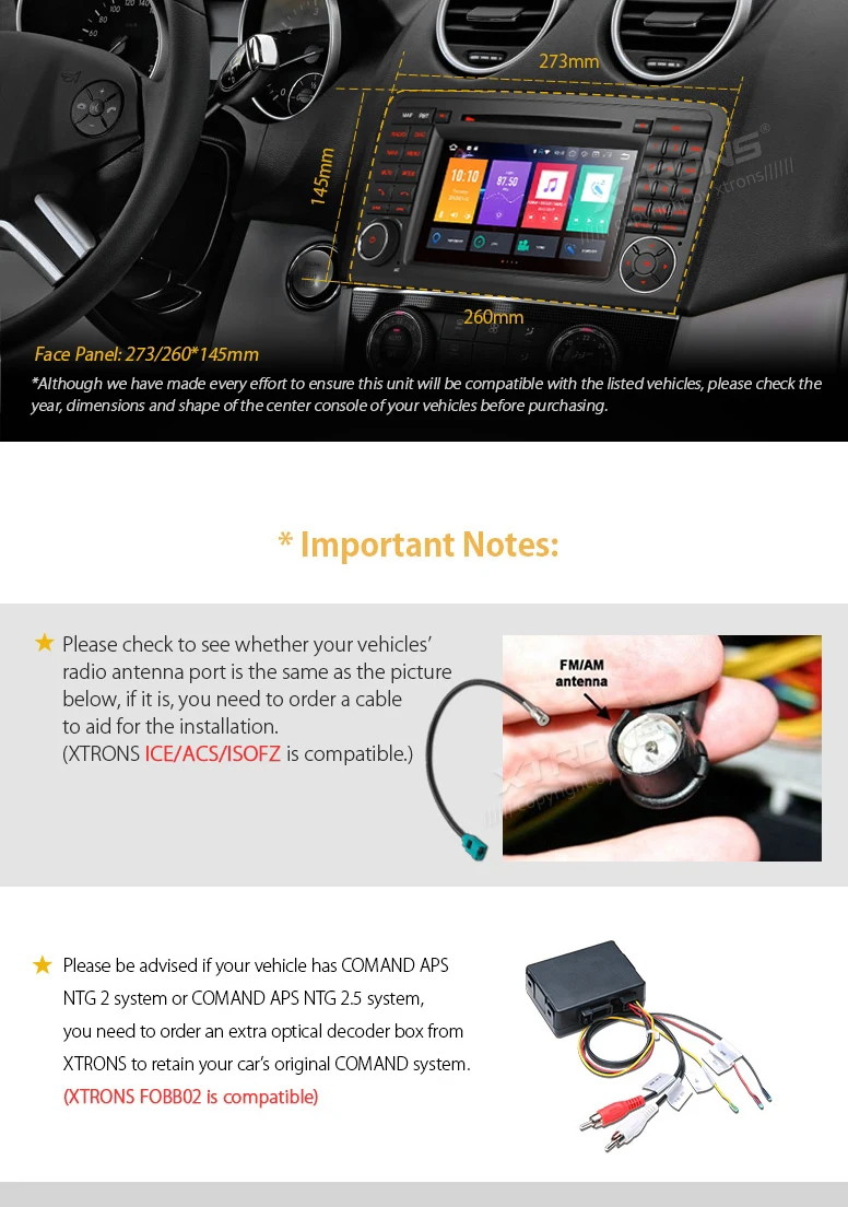 Discount Android 8.0 OS 7" Car DVD Multimedia Navigation GPS Radio for Mercedes-Benz ML-Class W164 2005-2011 & GL-Class X164 2006-2012 2