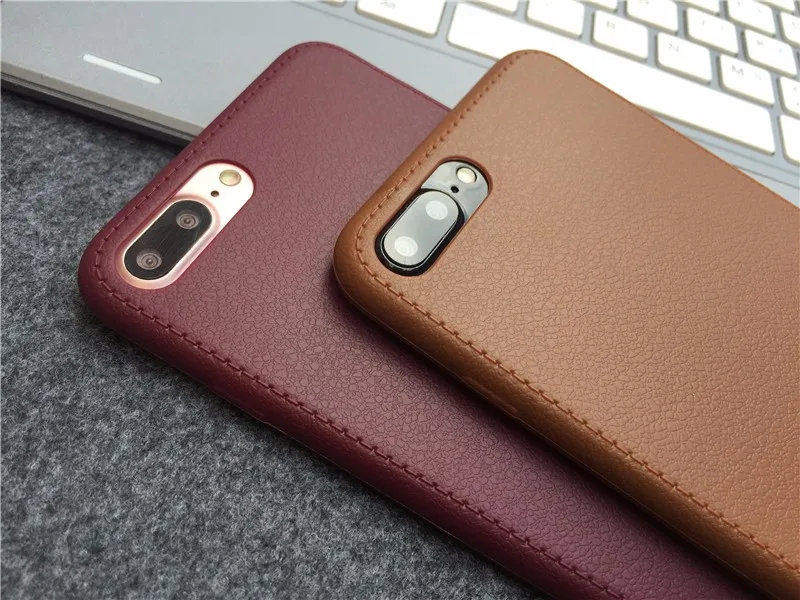 iphone 8 silicone case For iPhone 12 11 Pro Case Soft TPU Ultra Thin Leather Skin Case For iPhone 5S 6S 7 8 Plus Back Cover For iPhone X XR XS Max Case iphone 7 cover