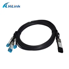 40G QSFP до 4 SFP+ 3 М пассивный прямой прикрепить медный Twinax кабель DAC QSFP-4SFP10G-CU3M