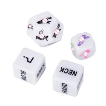 1 PCS Adult Games Sex Dice Romance Love Humour Party Gambling Sex Dice Toys Erotic Craps Pipe For Couples