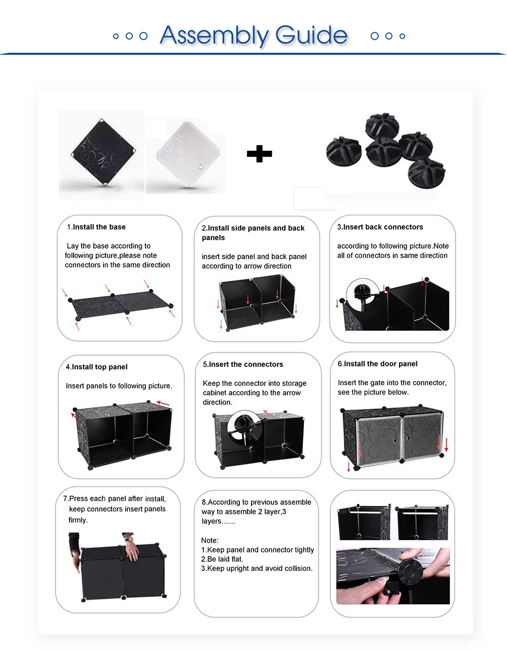 20 Cube Clothes Closet Modular Wardrobe