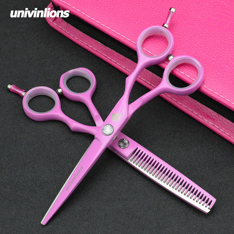 

5.5" pink kasho barber scissors japan kasho hairdressing scissors kasho shears sale japanese thinning scissors hairdresser salon