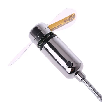 

Flexible Gooseneck USB LED Clock Fan with Real Time Display For Notebook PC Drop Shipping Support