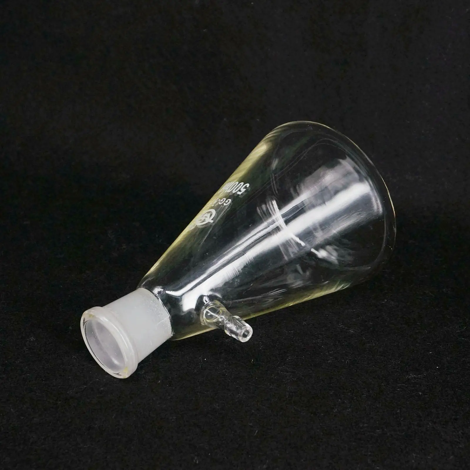 500 мл 29/32 коническая колба с фильтром для заземления с боковым рычагом лабораторная стеклянная посуда