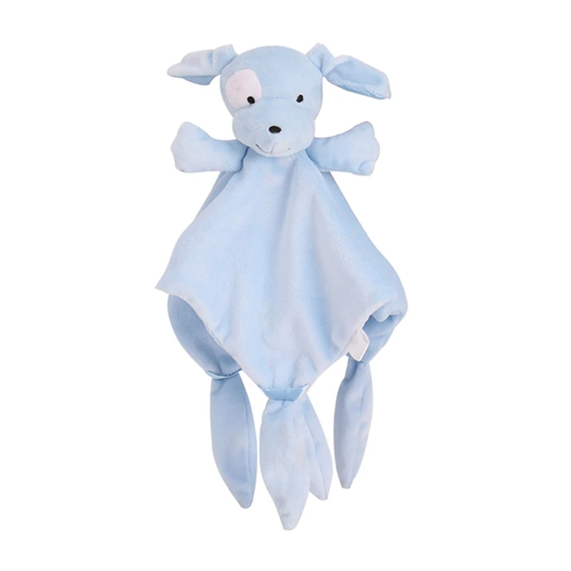 

Baby Soft Toys Appease Towel Blanket Calming Sleeping Animal Blanket Towel Educative Rattles Stroller Toy