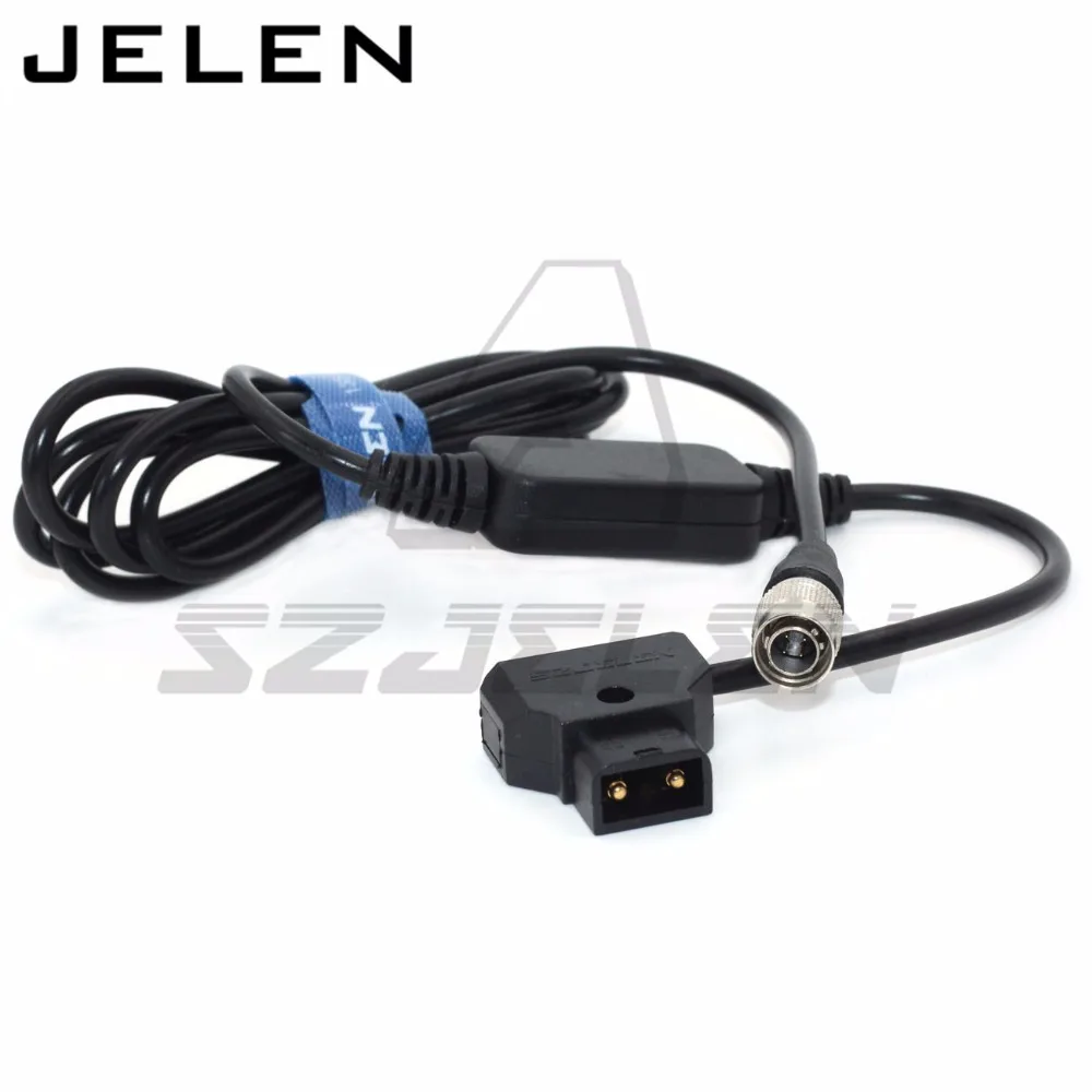  12V D-TAP to Hirose 4pin for Sound Devices 688 power cable  zoom f8/f4 power cable  Adjust the volt