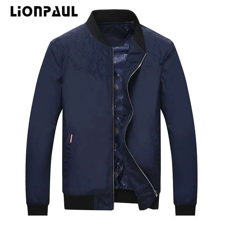 LIONPAUL 2017 новое поступление мужские куртки и пальто Мужское весенне осенний костюм