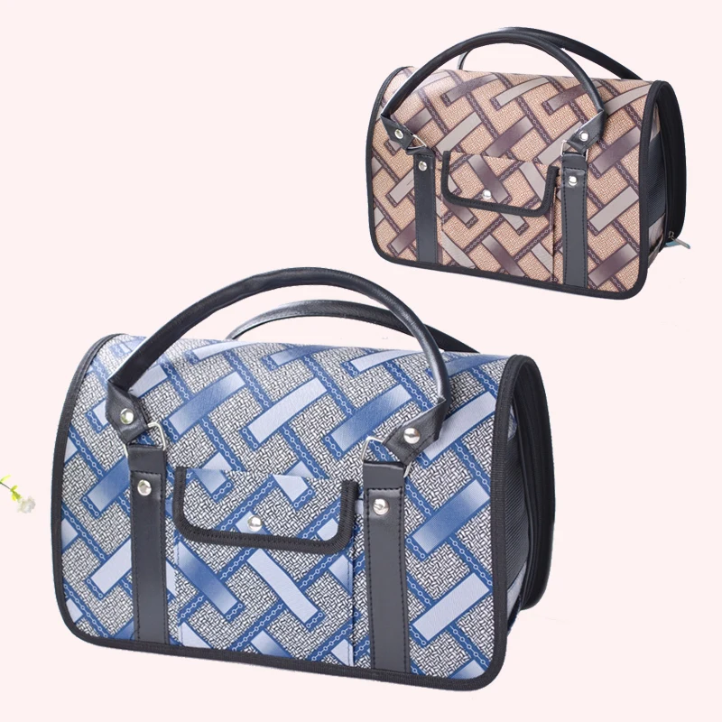 

Dog Cat Carrier Bag Travel Pet Portable Outdoor Handbag Foldable Puppy Kittens Carrying Mesh Breathable Bags Pet Supplies