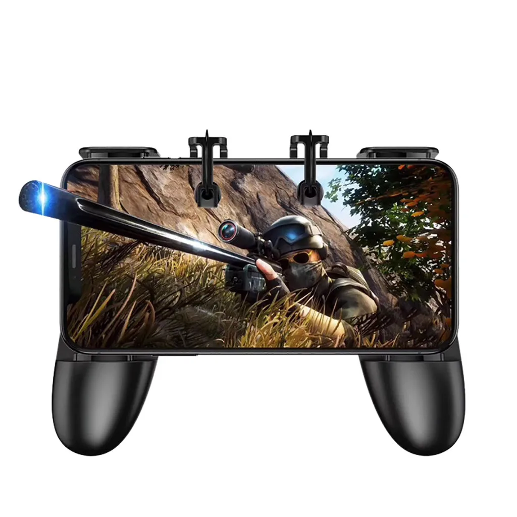  PUGB Mobile Game Controller Trigger Fire PUBG Mobile Joystick Gamepad L1 R1 Button for iPhone Gamin