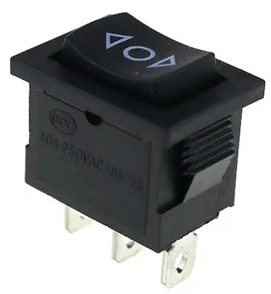 1 шт. KCD1 2PIin 3Pin Лодка Автомобильный кулисный переключатель 6A/10A 250 V/125 V AC красный желтый зеленый синий черный кнопка Лучшая цена KCD1