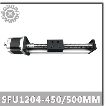 

Stage D High Precision Ball Screw SFU1204 effective stroke 450 500mm Linear Guide Rail Linear Actuator System Module SGX sfu1204