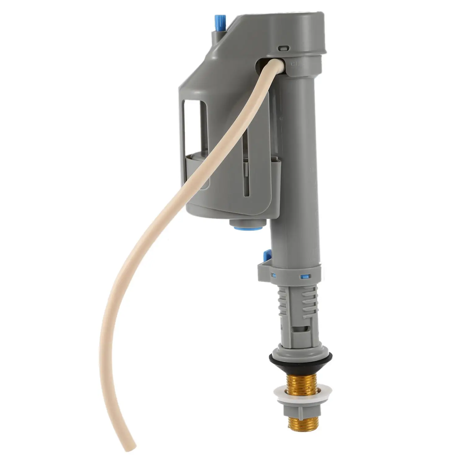 Bottom Entry Long Life Flush Fill Valve with 3/8 Inch Brass Thread