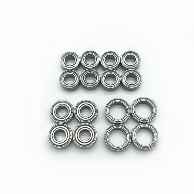 16pcs Tt-02 Bearing Set Tamiya Tt02 Complete Ball Bearing Kit