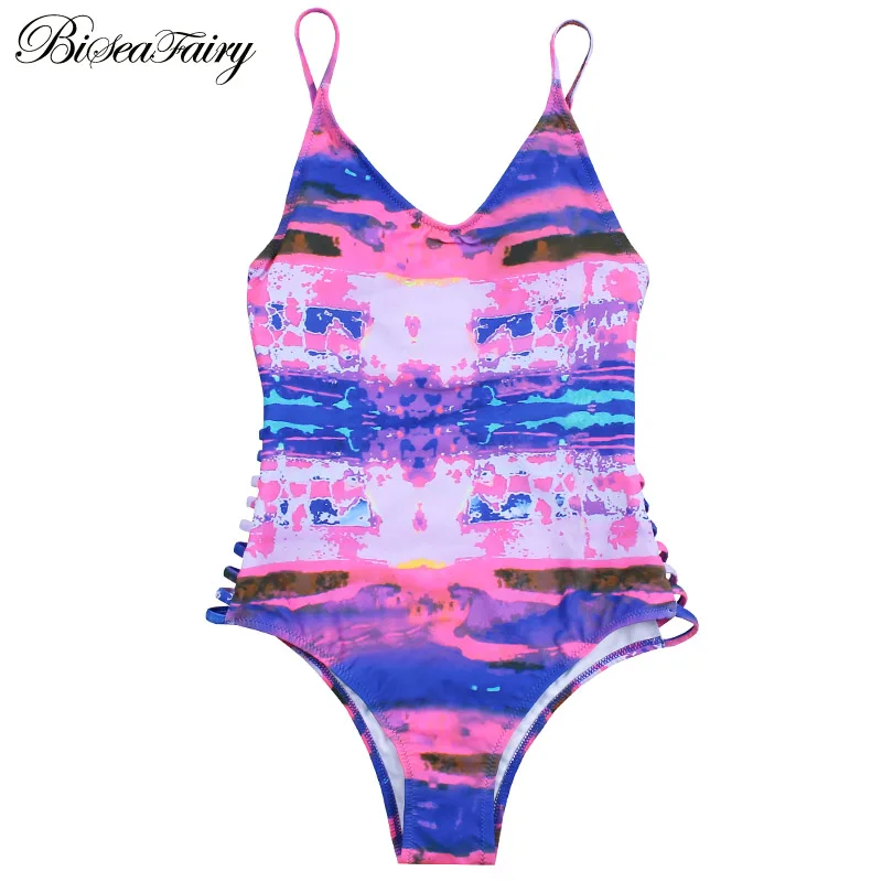 NAKIAEOI-2017-Sexy-One-Piece-Swimsuit-Women-Swimwear-Green-Leaf-Bodysuit-Bandage-Cut-Out-Beach-Bathing (2)