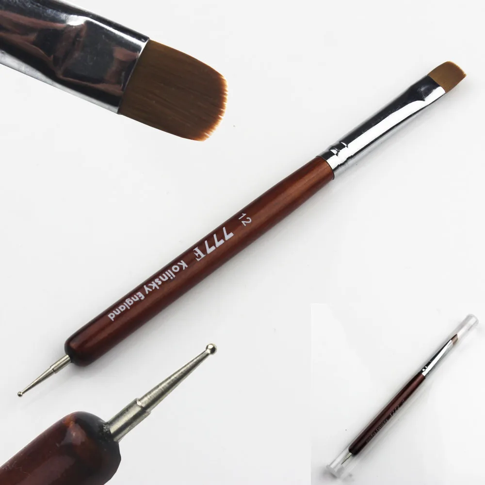 

Nail Art Tools Brush Pendientes Pincel De Unha Nails UV Bulider Gel Polish Pen Dotting Pinceis Unghie Pinceau Designer Pinceau