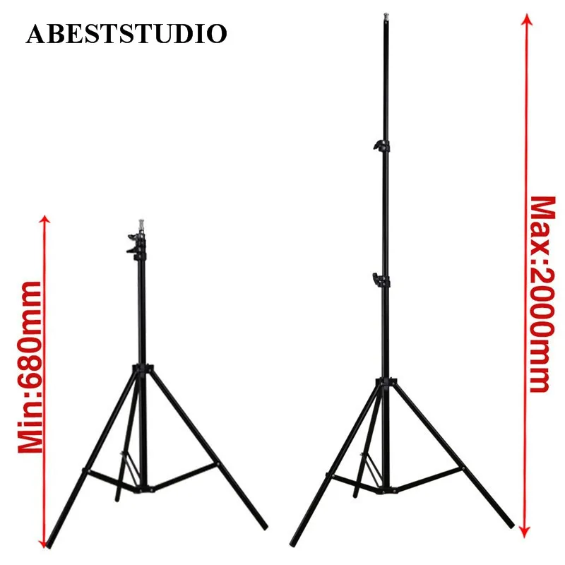 Abeststudio 2x135 W непрерывный светильник ing Kit 50x70 см софтбокс набор для фотостудии Светильник лампы 5500K фотография 50x70 см софтбоксы