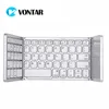 VONTAR Portable Folding Russian Wireless keyboard bluetooth Rechargeable BT Touchpad Keypad for IOS/Android/Windows ipad Tablet ► Photo 2/6