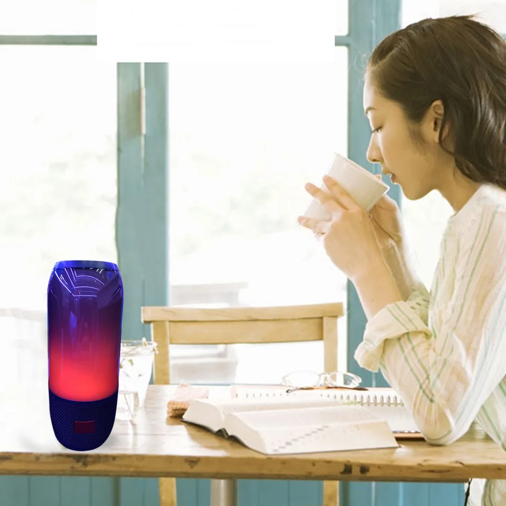 Новинка 2019 увлажнитель воздуха для ароматерапии Bluetooth динамик портативный