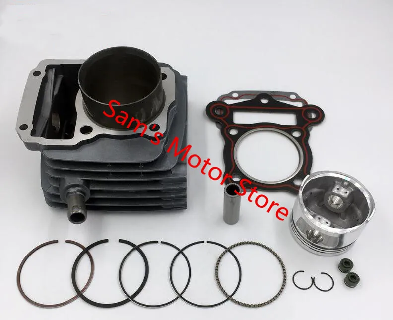 62MM 174CM3 XY CG 175 Motorcycle Cylinder Kits With Piston And 15MM Pin