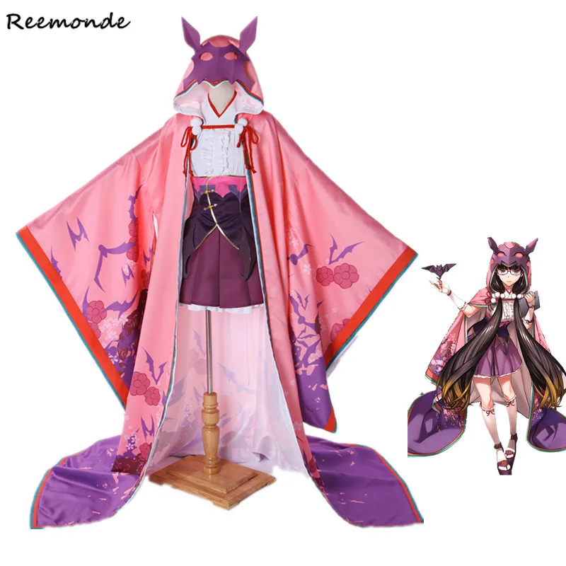 Костюмы для косплея из игры Fate/Grand Order FGO Osakabehime юката кимоно плащ синтетические