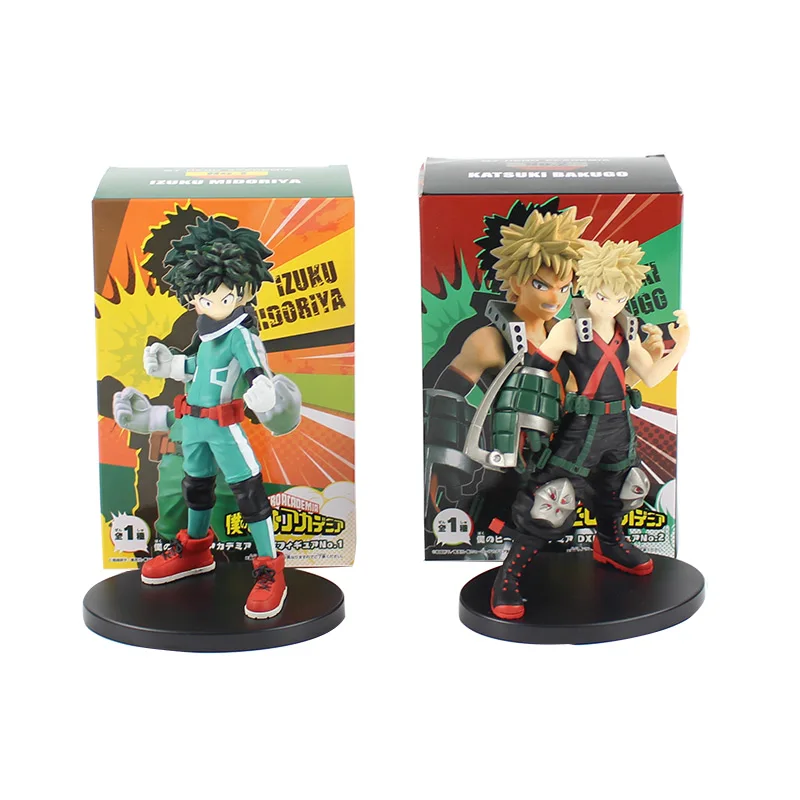 17cm My Hero Academia DXF Figure Midoriya Izuku Bakugou Katsuki Boku no Hero Academia Collection