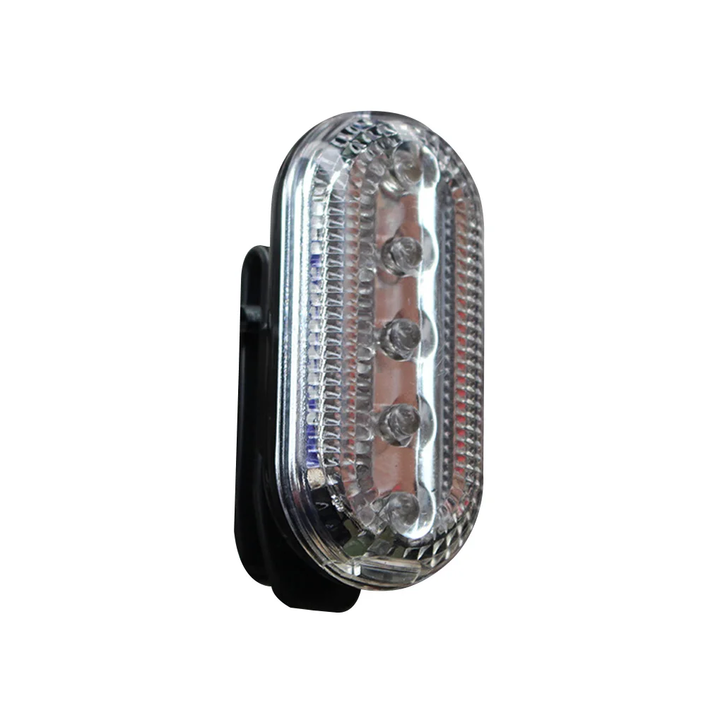 1 шт. предупреждающая сигнальная лампа 5-светодиодный с креплением на любой поверхности аварийные огни для MTB ночные тапочки велосипедные бегуны предупреждающие огни