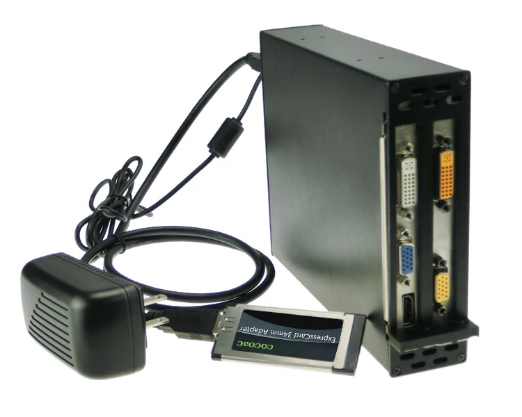 Expresscard 34 To 2 PCI Express 16x slots adapter font b Laptop b font connect PCI
