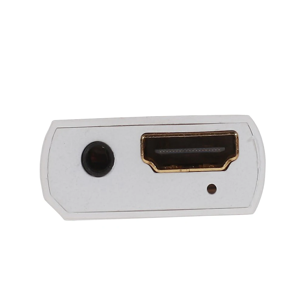  100 PCS un sacco di Wii al Convertitore di HDMI Supporto Full HD 720 P 1080 P 3.5mm Audio per Wii 2