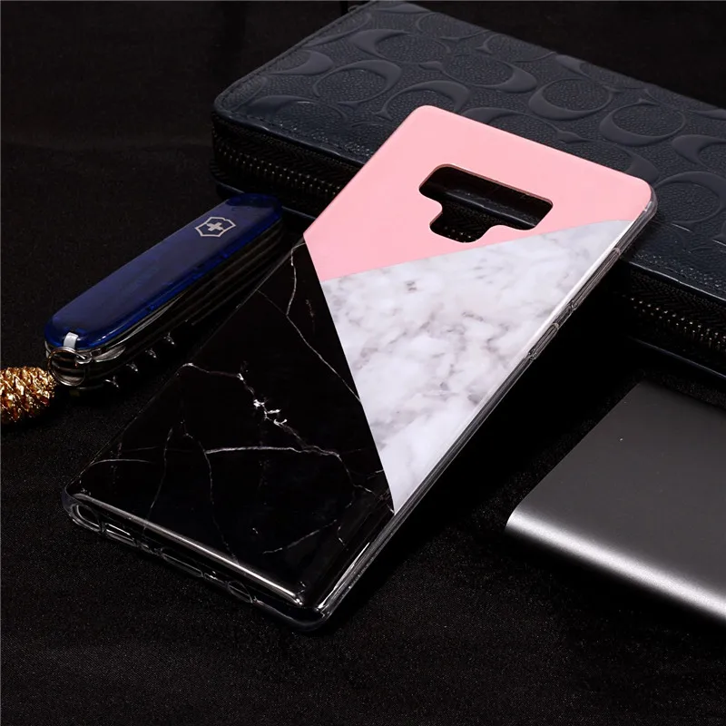 Soft Rubber TPU Silicone Back Phone Case For Samsung Galaxy A9 A7 A8 2018 S8 S9 S10Plus J4Plus J6Plus 2018 Note9 Cover Bag Case (2)