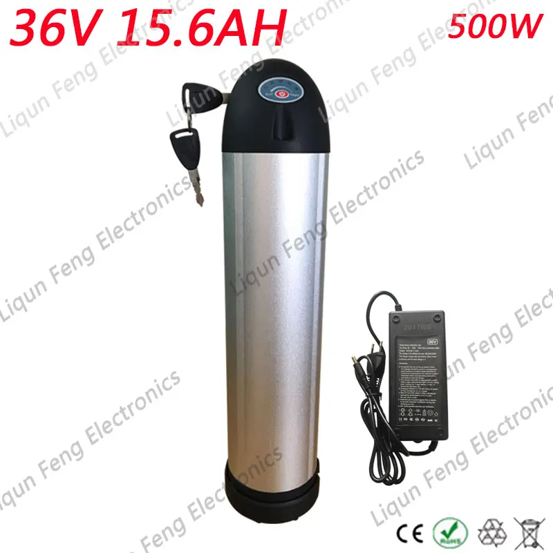 

EU US No Tax Electric Bicycle Battery 36V 15AH E-Bike li-ion Battery 36 V 15AH lithium scooter battery for Ebike 36V 500W motor