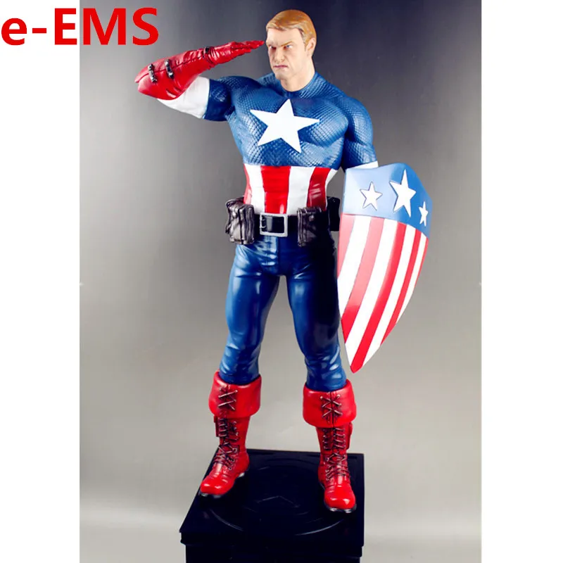 

The Avengers Superhero Captain America Sentinel Of Freedom 1/4 Statue Resin Action Figure Model Giocattolo G1465