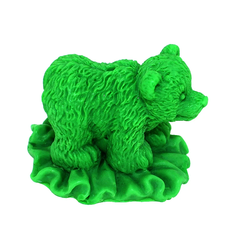 

Silicone Mold for Soap Candle Making Mould 3D Bear Shape Handmade Craft Resin Clay Decorating Tool