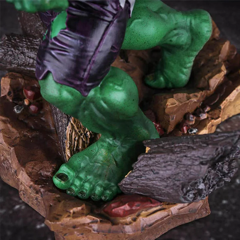 Супергерой Marvel X-men Халк против Росомахи 1/6 масштаб Статуя Коллекционная Фигурка модель окрашенная ПВХ игрушки подарки для детей