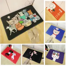 1 шт. натурального кокосового Нескользящие Добро пожаловать пол входная дверь коврик против скольжения Крытый Ванная комната открытый коврик чехол ковры