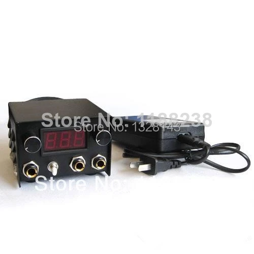 

Professional Mini Double Jack Tattoo Power Supply+Foot Switch+Clip Line+power Line for tattoo machine gun kit free shipping