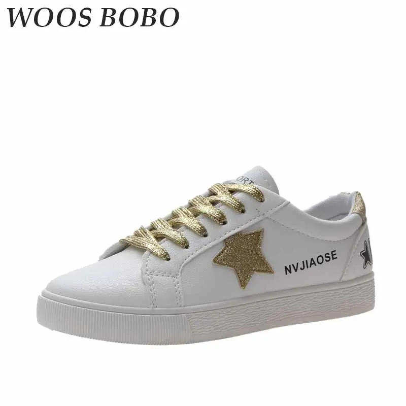 

2019 New Fashion Women's White casual shoes Comfortably breathable crossover strap Ladies Walking Shoes simpleness Girl Sneakers