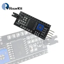 Placa adaptadora, iic i2c twi spi porta de interface serial para arduno 1602 2004 lcd lcd1602 módulo conversor adaptador pcf8574