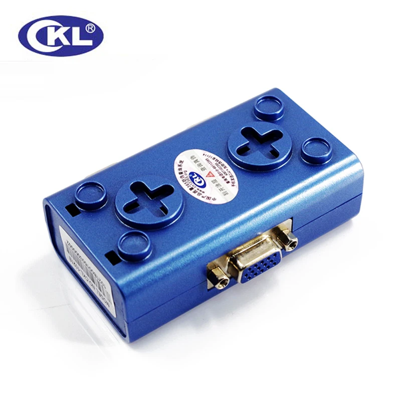 Высококачественный преобразователь CKL 2 порта VGA адаптер Сплиттер 450MHz 2048*1536 Sup Port s