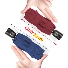Mini Pocket Automatic 5 Lipat Mudah Dibawa Payung Hujan/Sun Kreatif Payung Pria Anak Perjalanan Hadiah Kecil payung Wanita(China)