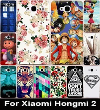 Hard Plastic Painted Cover Case For xiaomi redmi2 hongmi2 4 7 inch redmi 2 hongmi 2