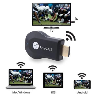 

Miracast Wifi Display TV Dongle Wireless Receiver 1080P HD AirPlay DLNA Share Wireless Wi-Fi Display Dongle Receiver