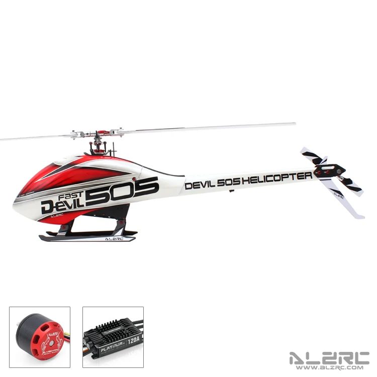 

ALZRC - Devil 505 FAST FBL Combo 505 Helicopter - Motor/ESC - 120A
