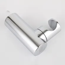 Латунный хромированный ручной держатель для душа настенный кронштейн для ванной комнаты регулируемый угол 03-012