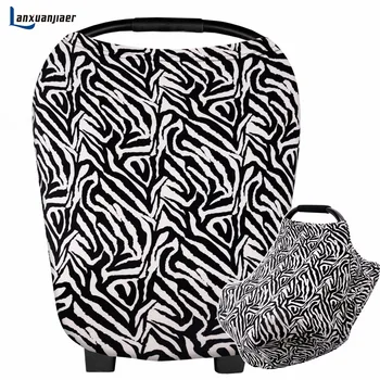 

Nursing Breastfeeding Cover Scarf - Baby Car Seat Canopy - Nursing Pads, Pouch & Gift Pack Set - Shopping Cart, Stroller, Carsea