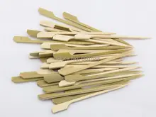 2000 Pieces 10.5cm Natural Bamboo Picks Skewers for BBQ Appetizer Snack Party Cocktail Grill Kebab Barbeque Sticks Free Shipping