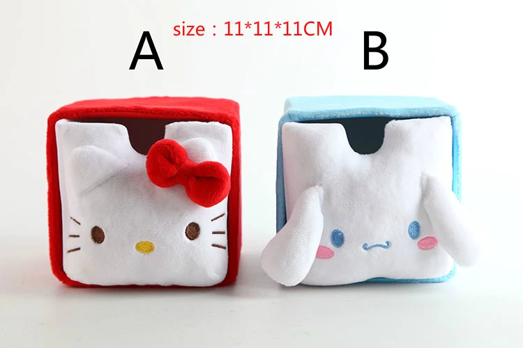 Мультфильм Япония рисунок «Hello Kitty» My Melody Cinnamoroll Собака пудинг собака косметички аксессуары ящик для хранения сумка девушка косметички