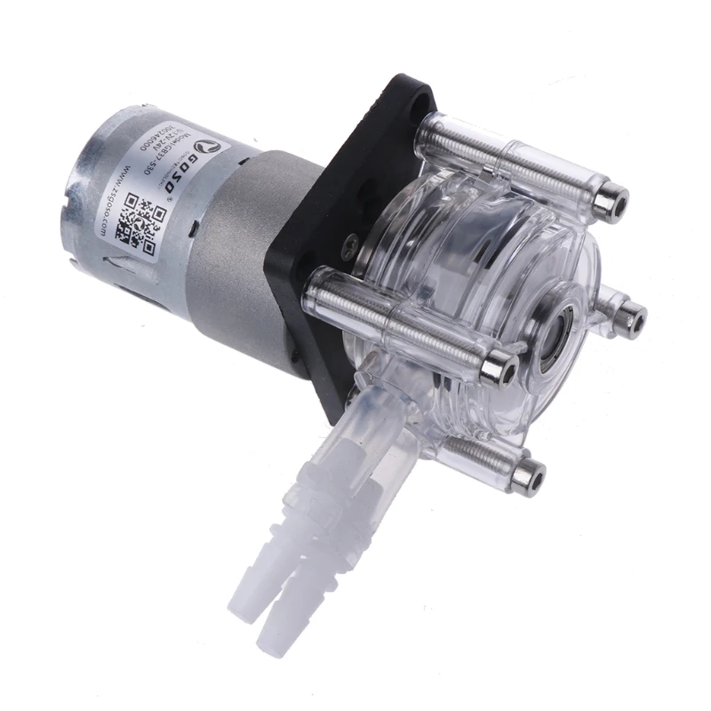 

High Quality DC 12/24V Peristaltic Pump Large Flow Dosing Pump Vacuum Aquarium Lab Analytical New