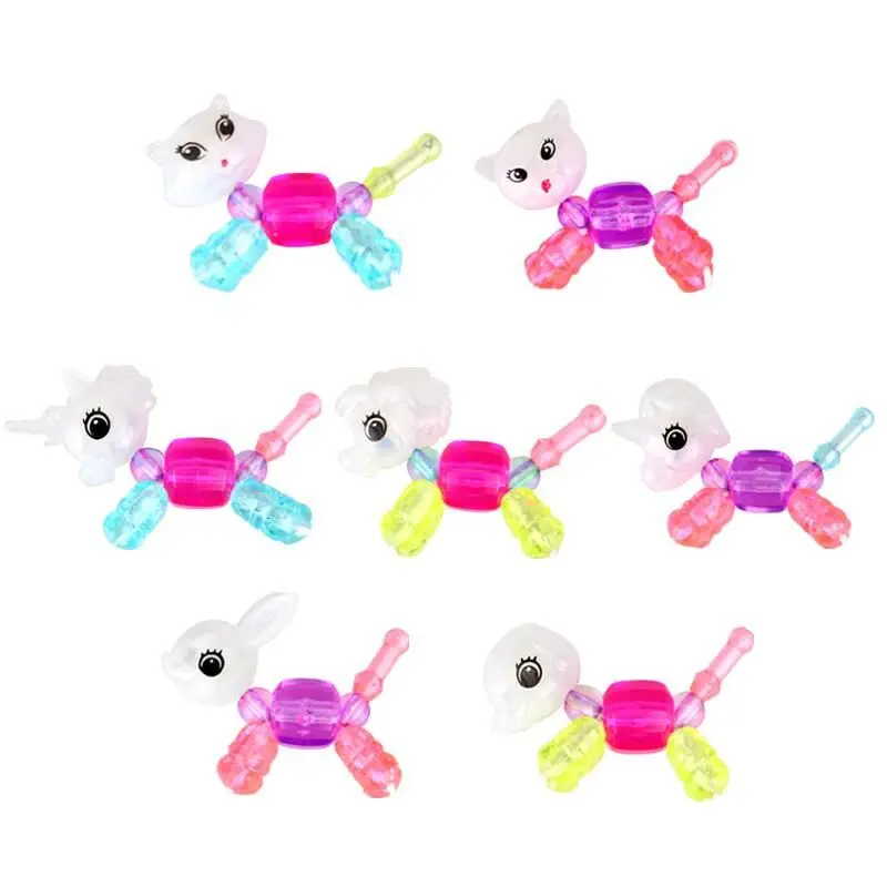 

Animal Unicorn Ring Creative Children Toy Rings Surprise DIY Kids Jewelry Random