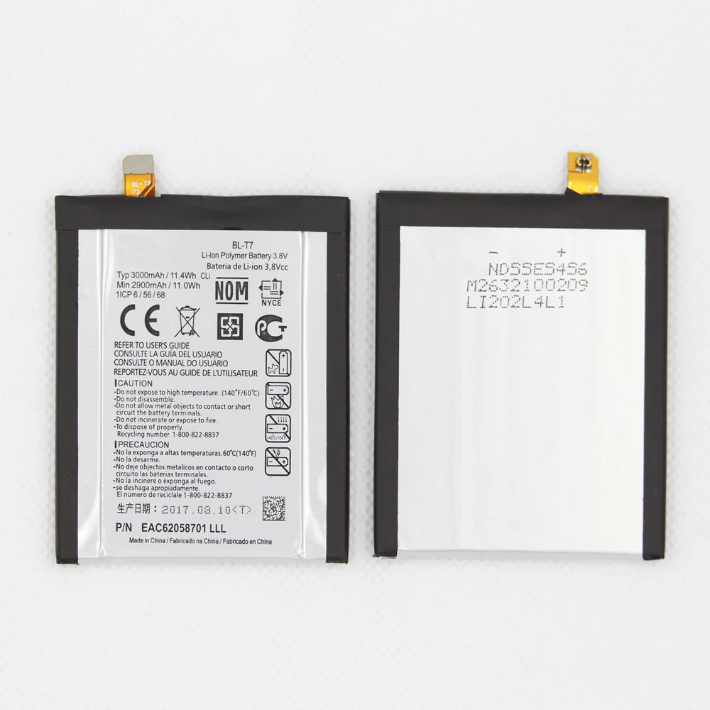 ISUNOO BL T7 Батарея для LG G2 LS980 VS980 D800 D801 D802 BLT7 3000 мАч Внутренний Замена